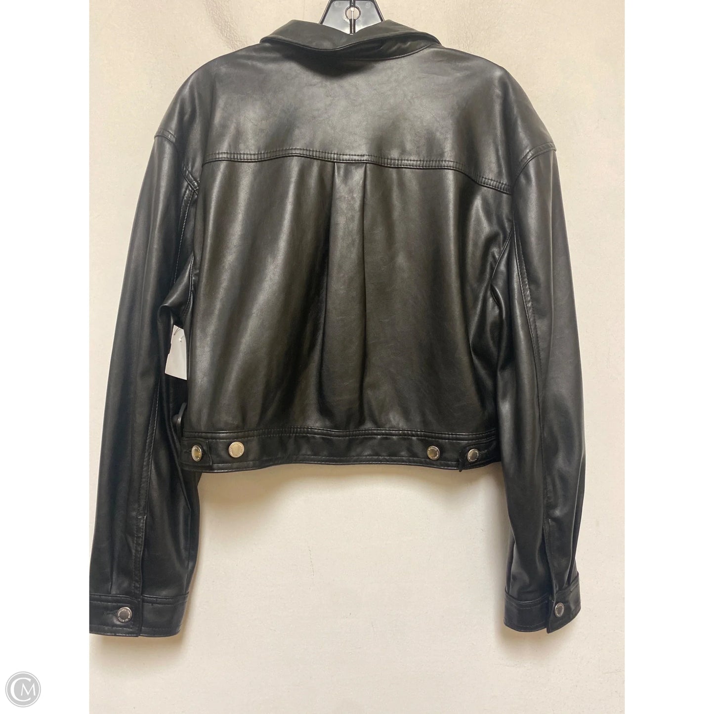 Jacket Moto By Universal Thread In Black, Size: M