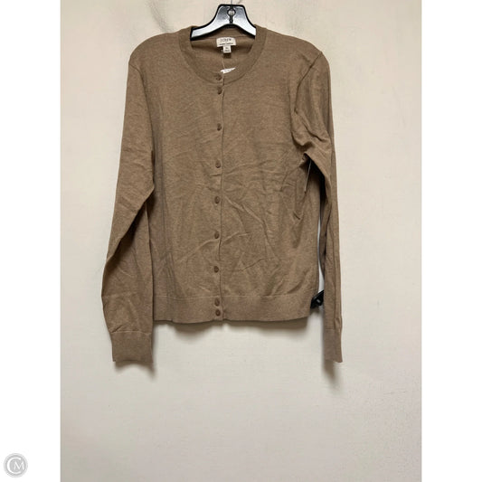 Cardigan By J. Crew In Brown, Size: Xl