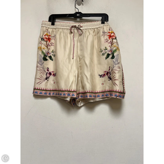 Shorts By Johnny Was In Cream, Size: 14