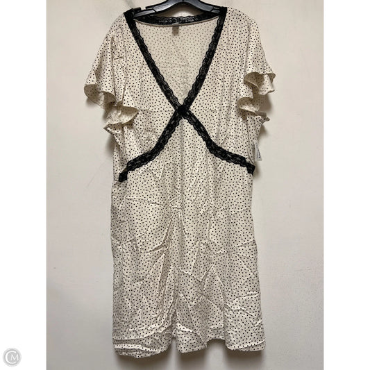 Dress Casual Short By Old Navy In Polkadot Pattern, Size: Xxl