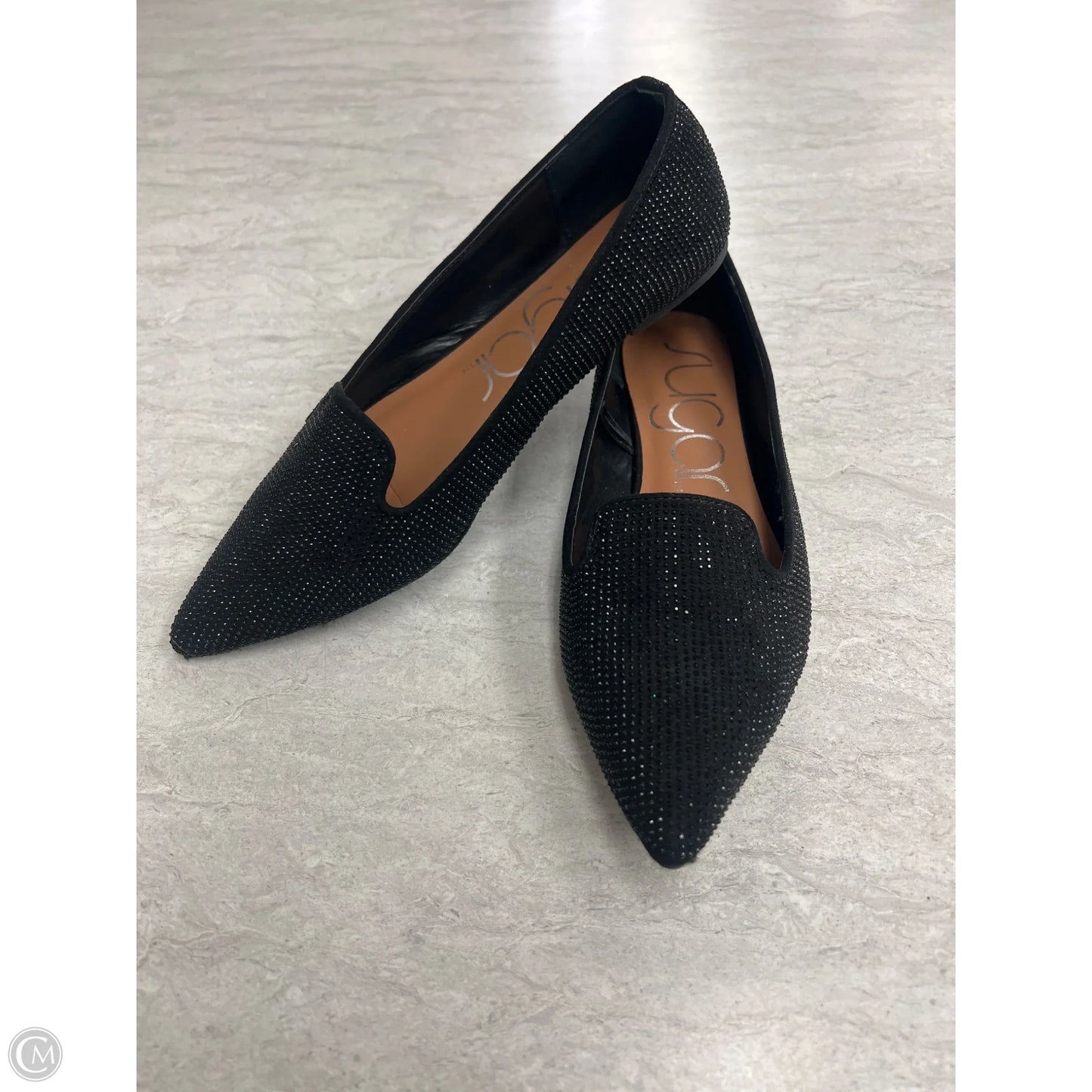 Shoes Flats By Sugar In Black, Size: 7.5