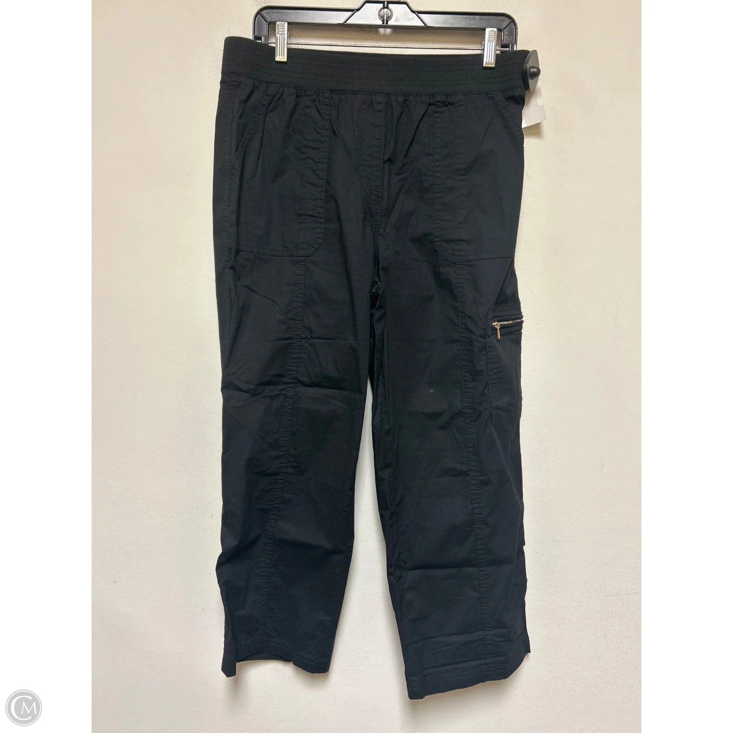 Pants Cropped By Chicos In Black, Size: 8