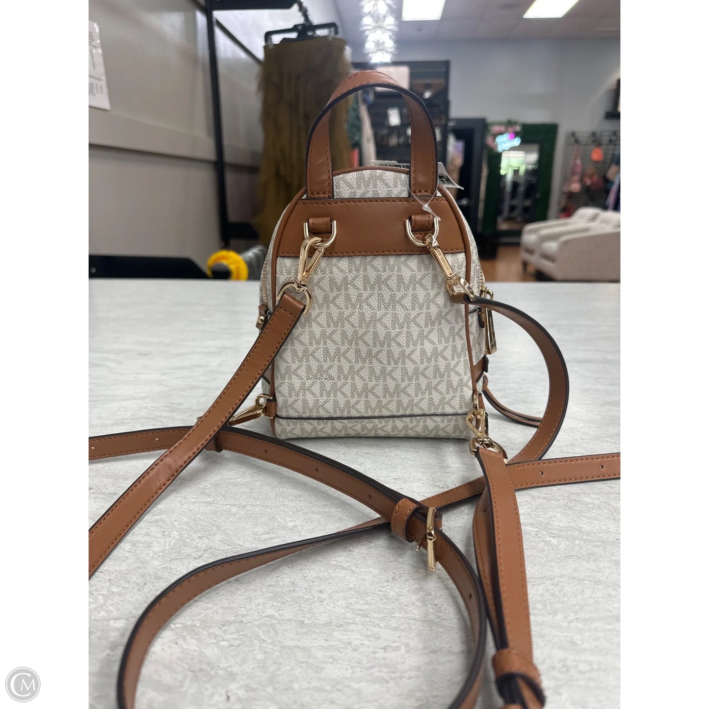 Backpack Designer By Michael Kors, Size: Small