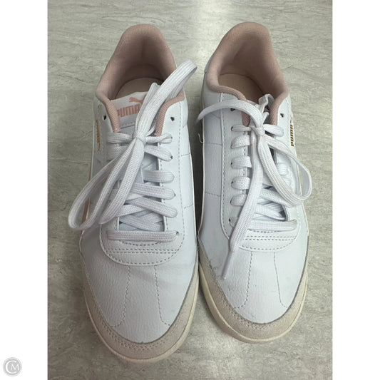 Shoes Sneakers By Puma In Pink & White, Size: 7.5