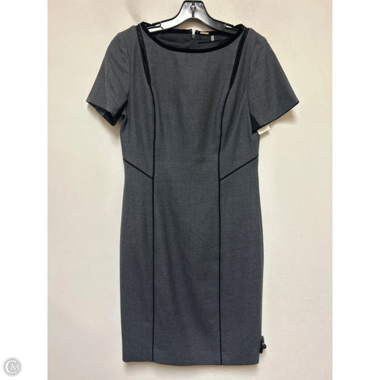 Dress Casual Midi By Elie Tahari In Grey, Size: M