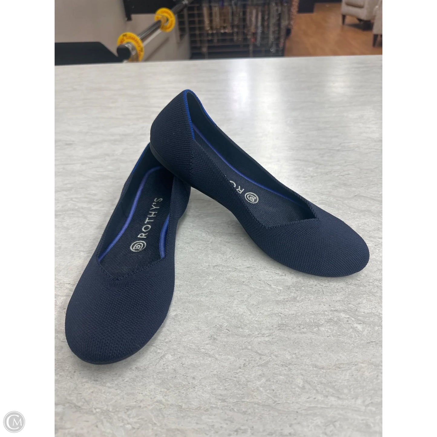 Shoes Flats By Rothys In Blue, Size: 8