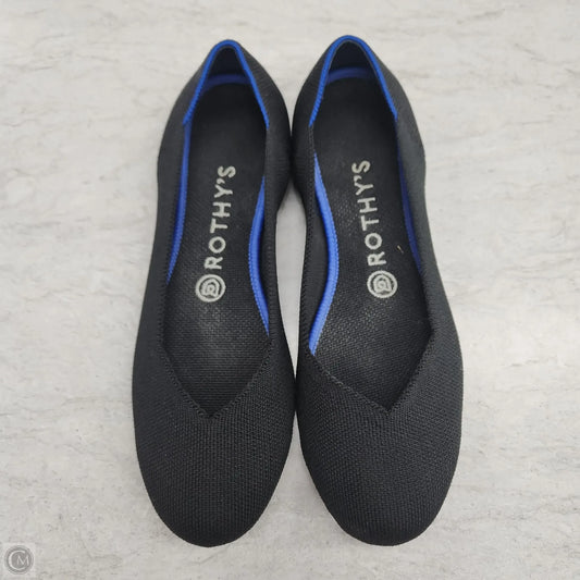 Shoes Flats By Rothys In Black, Size: 8
