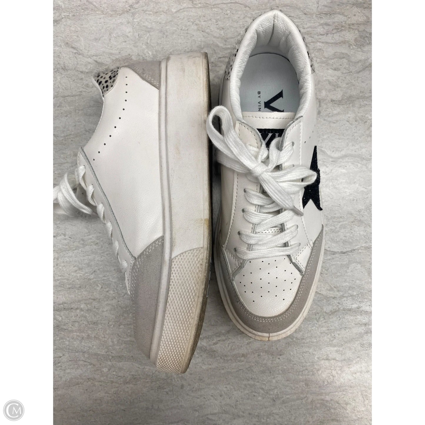 Shoes Sneakers By Vintage Havana In Black & White, Size: 9