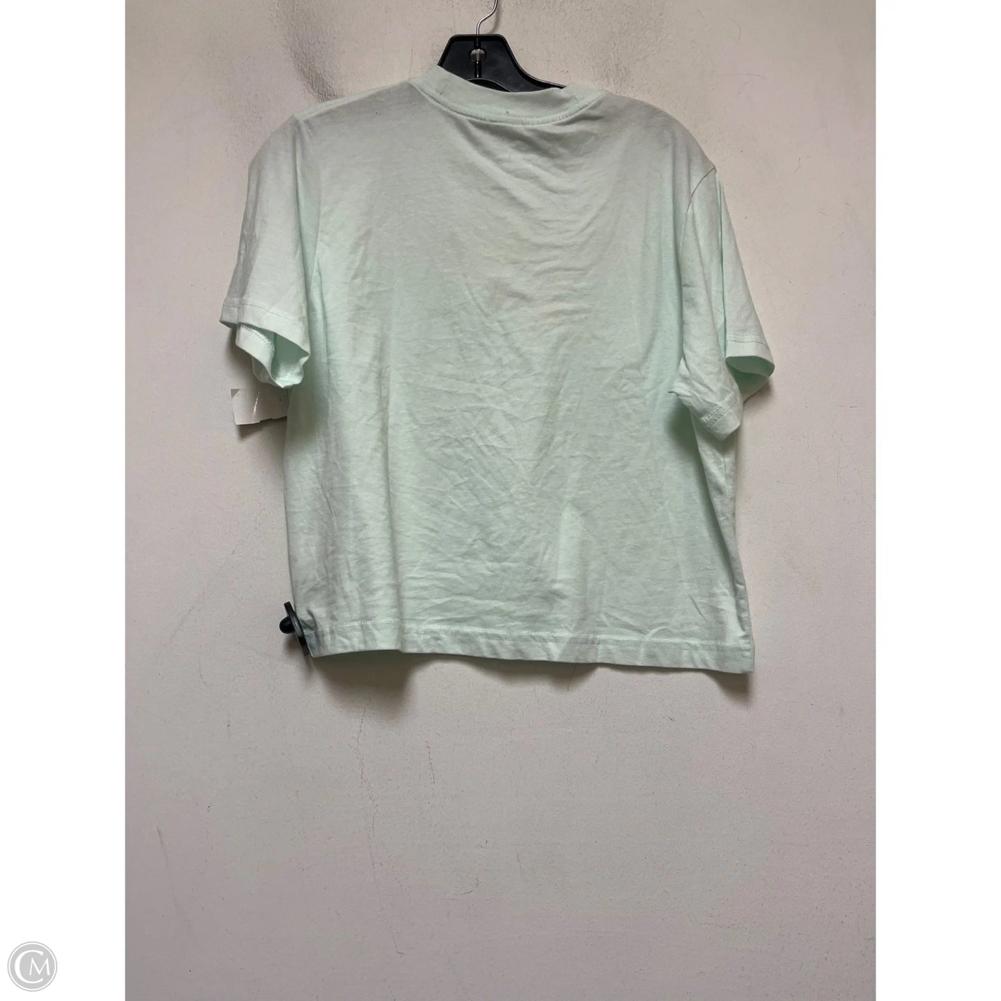 Athletic Top Short Sleeve By Nike In Blue, Size: L