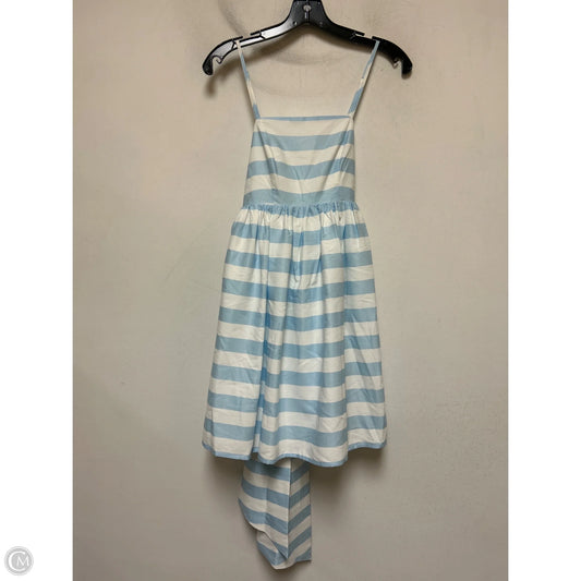 Dress Casual Short By Clothes Mentor In Blue & White, Size: Xs