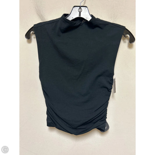 Top Sleeveless By Abercrombie And Fitch In Black, Size: Xxs