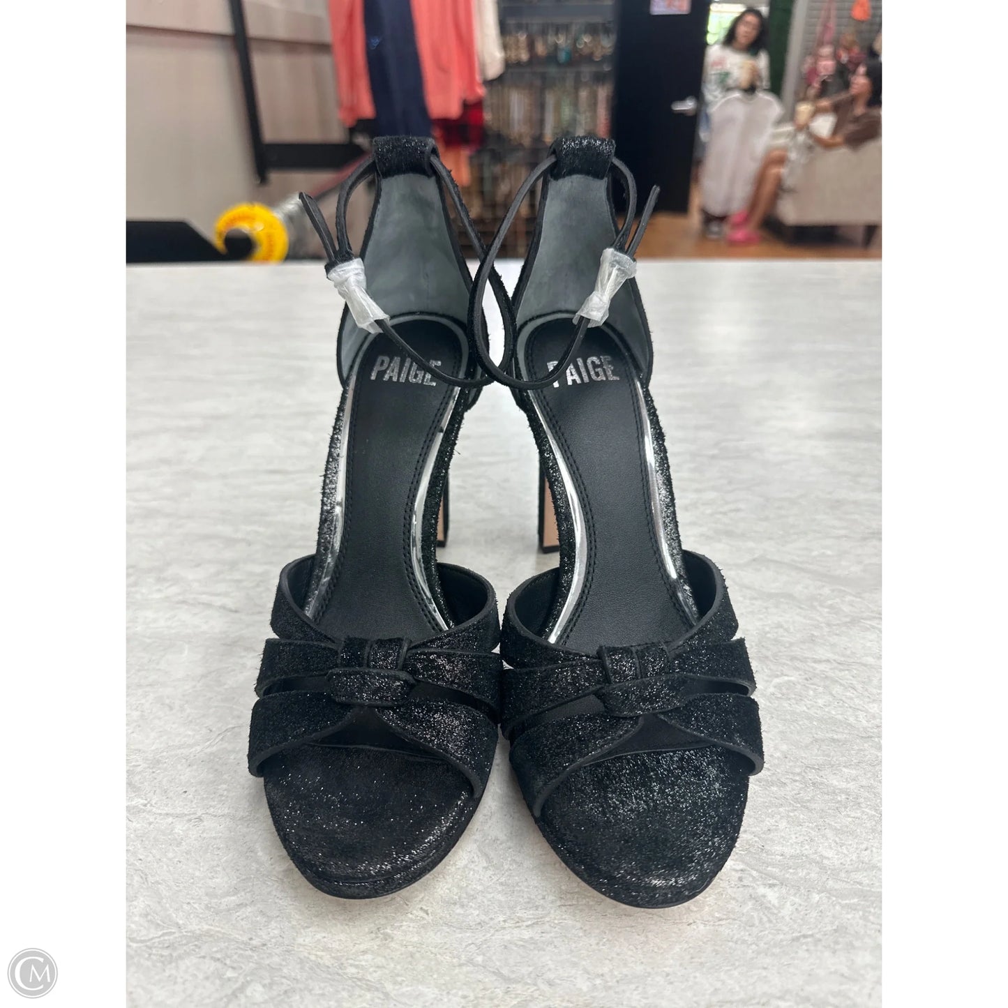 Shoes Heels Stiletto By Paige In Black, Size: 7.5