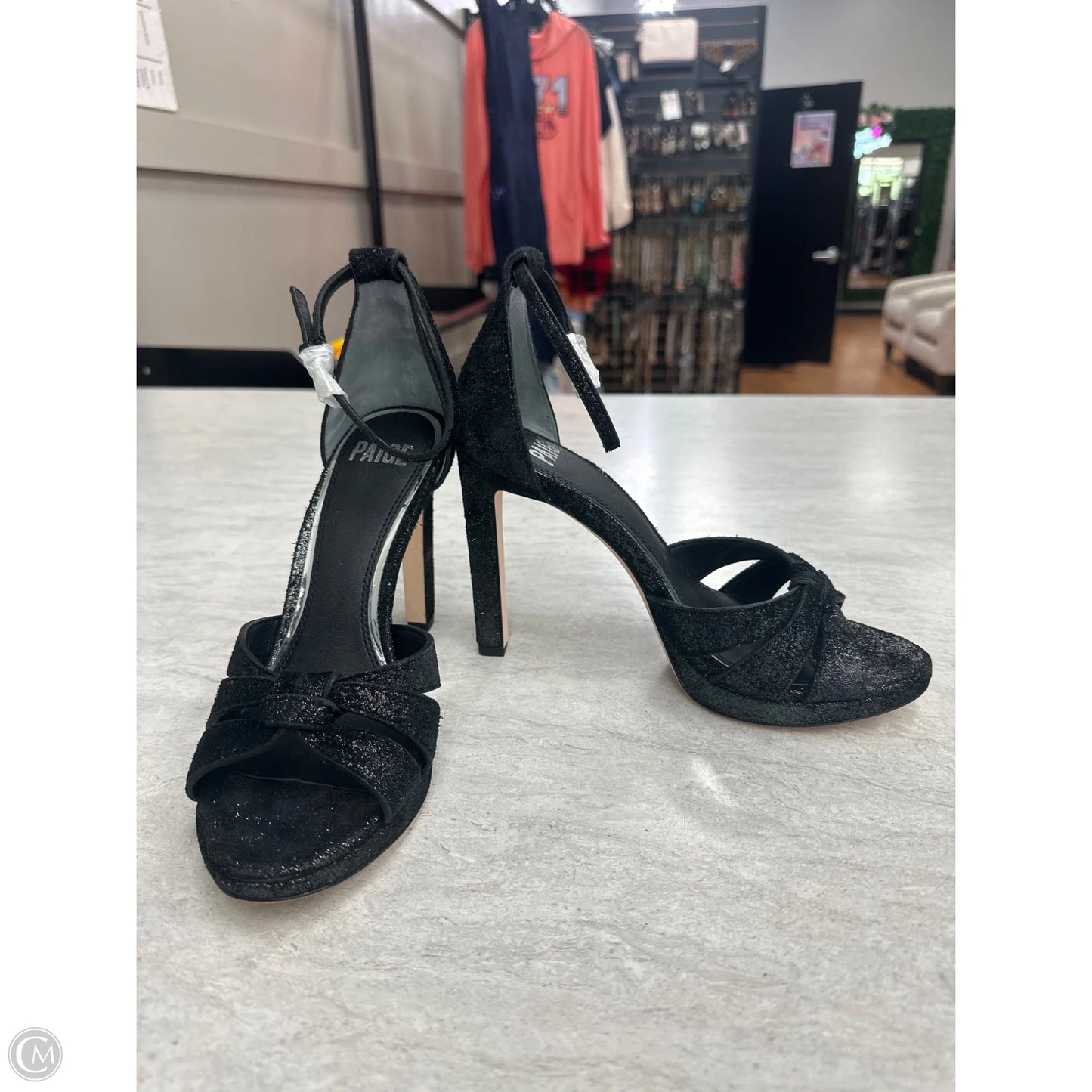 Shoes Heels Stiletto By Paige In Black, Size: 7.5