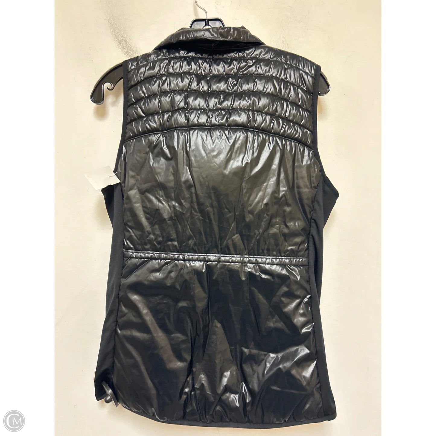 Vest Puffer & Quilted By Calvin Klein In Black, Size: S