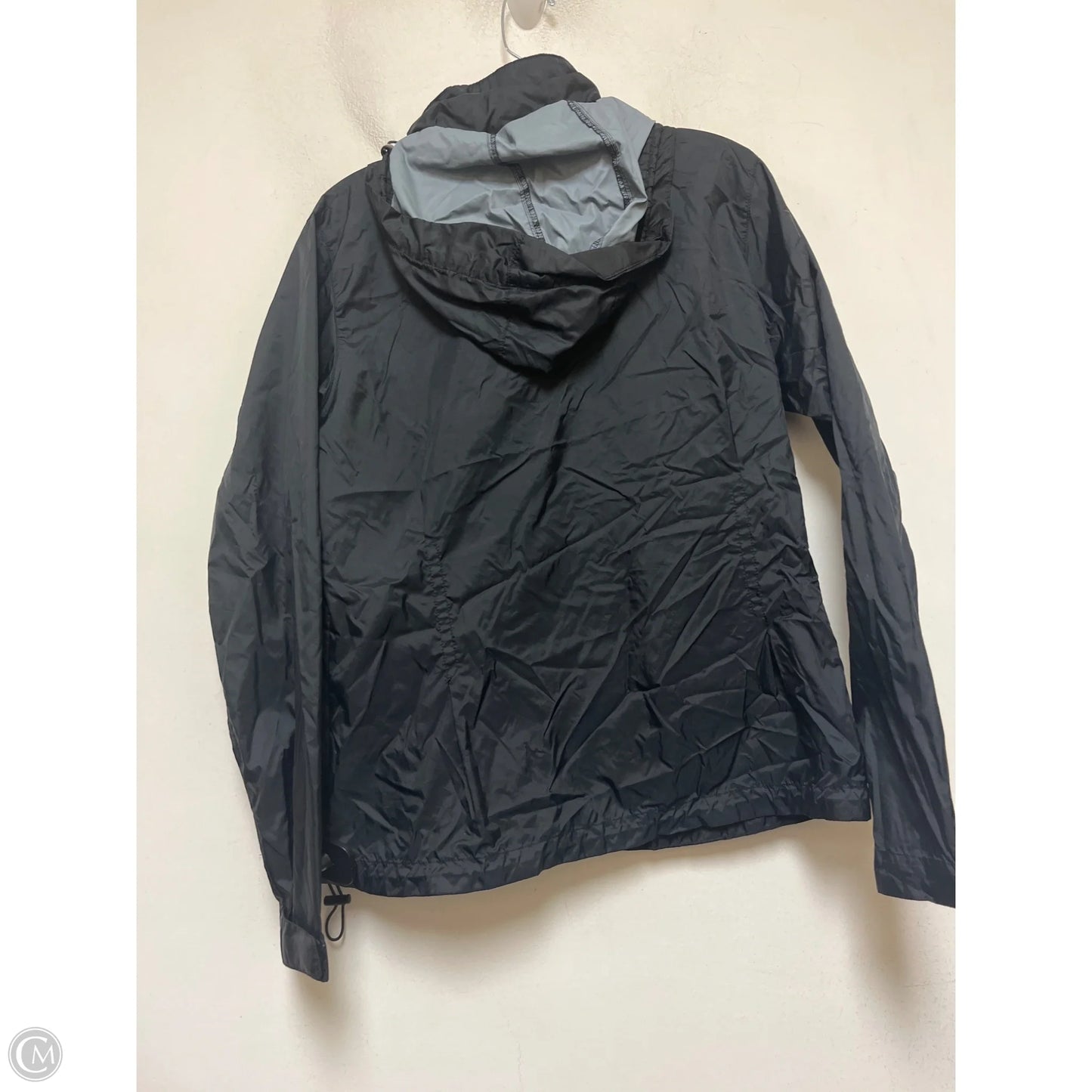 Coat Raincoat By Columbia In Black, Size: L