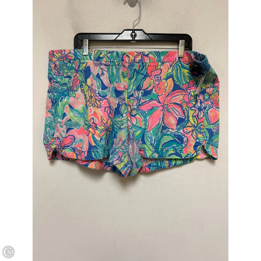 Shorts Designer By Lilly Pulitzer In Multi-colored, Size: 14