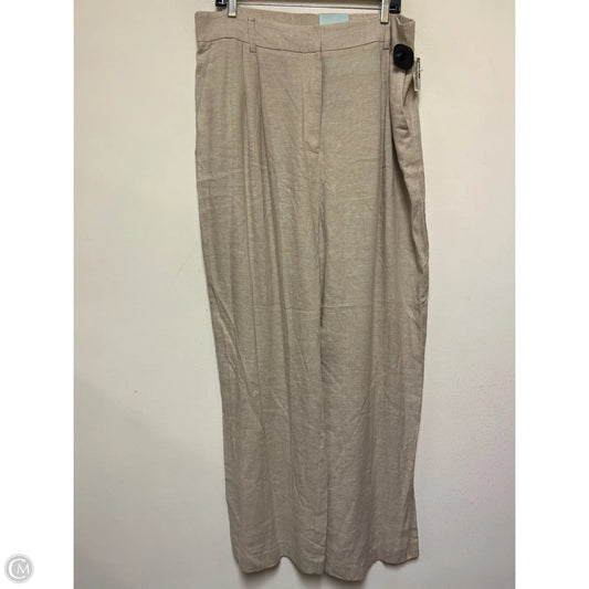 Pants Wide Leg By Blue Sol In Tan, Size: 14