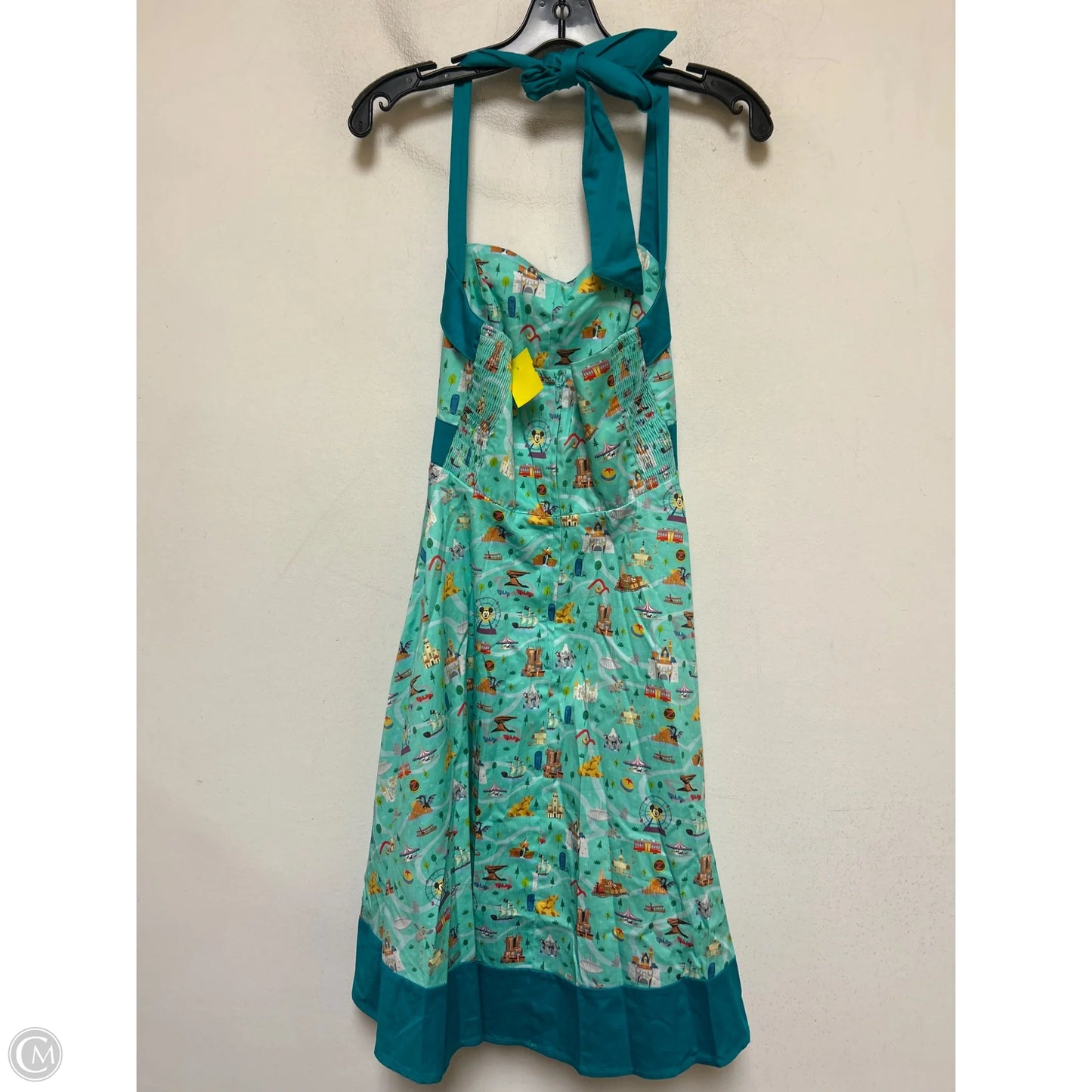 Dress Casual Short By Disney Store In Green, Size: Xs