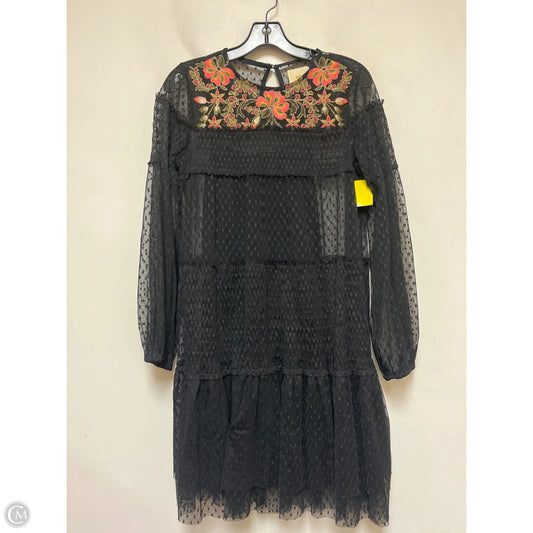 Dress Casual Short By Maeve In Black & Pink, Size: Xs