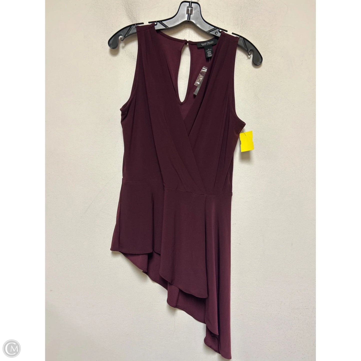 Tank Top By White House Black Market In Maroon, Size: S