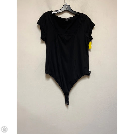 Bodysuit By Calvin Klein In Black, Size: Xl