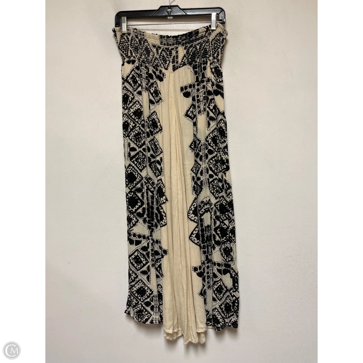 Pants Wide Leg By Free People In Black & Tan, Size: 4