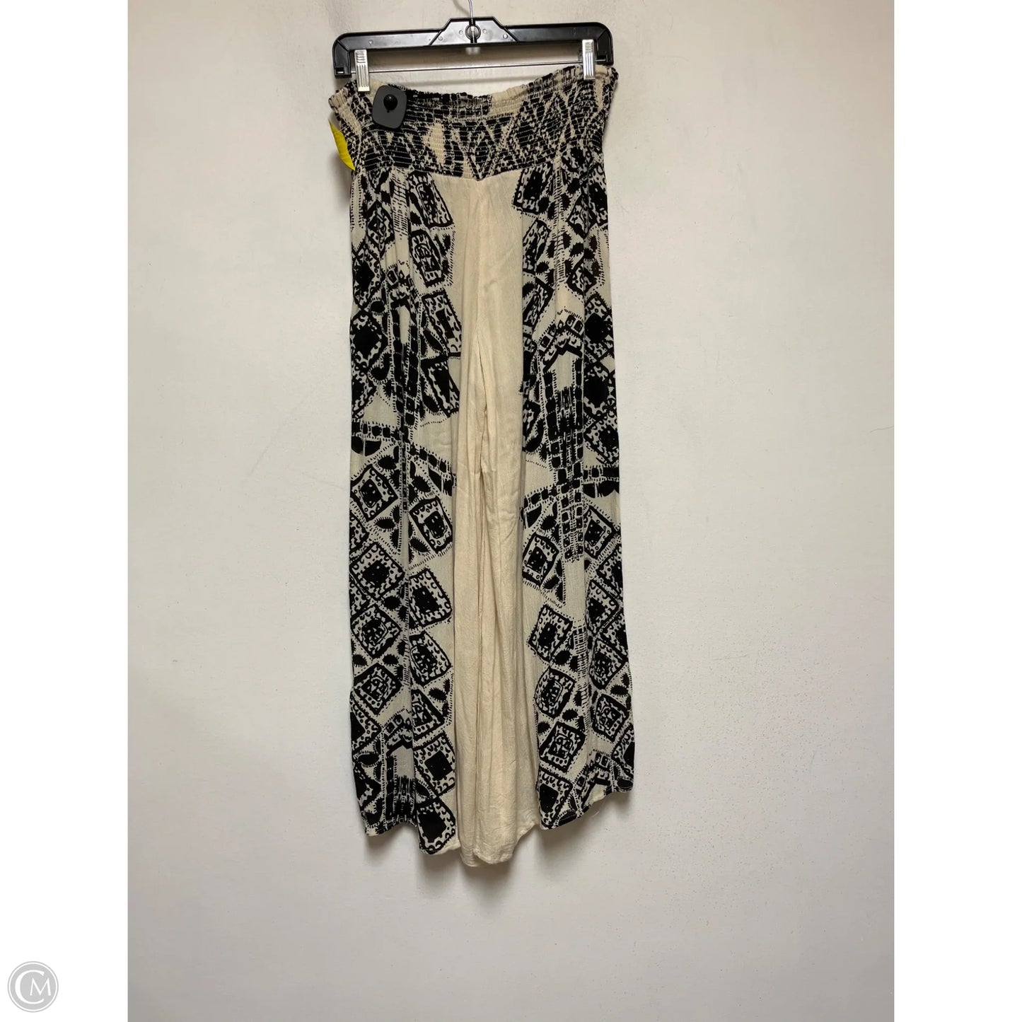 Pants Wide Leg By Free People In Black & Tan, Size: 4