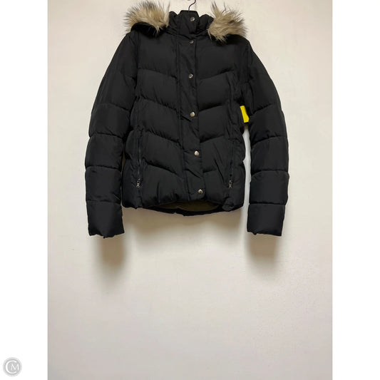 Coat Puffer & Quilted By Gap In Black, Size: M