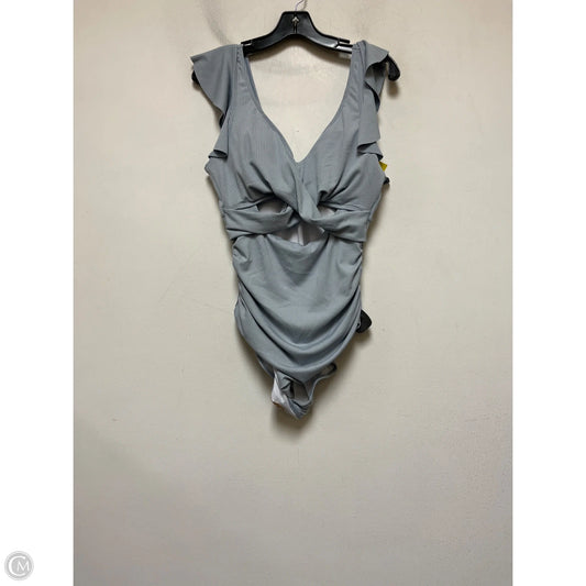 Swimsuit By Clothes Mentor In Blue, Size: L