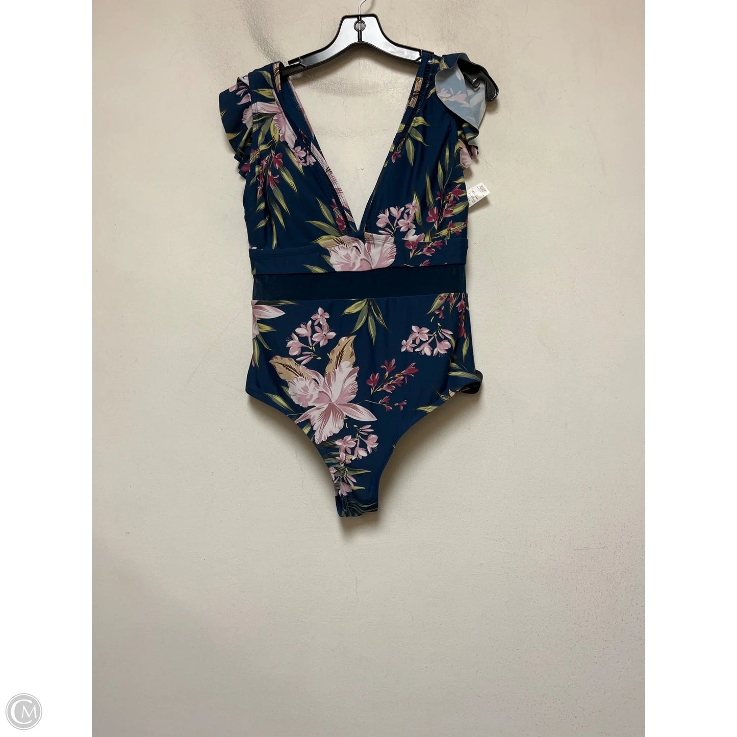 Swimsuit By Cupshe In Floral Print, Size: Xl