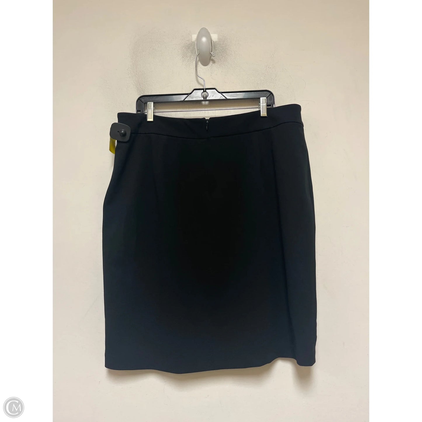 Skirt Midi By Calvin Klein In Black, Size: 14