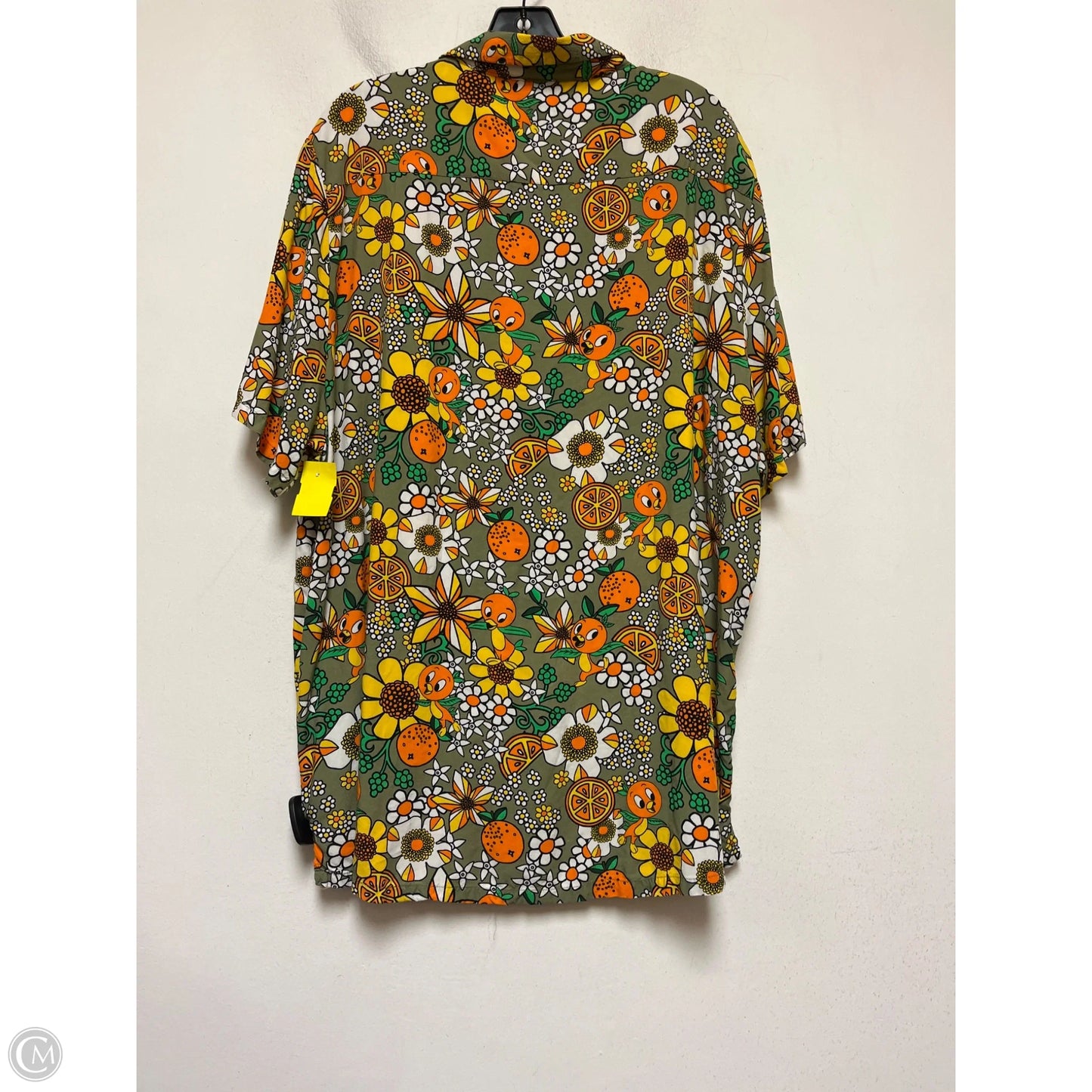 Top Short Sleeve By Disney Store In Green & Orange, Size: Xxl