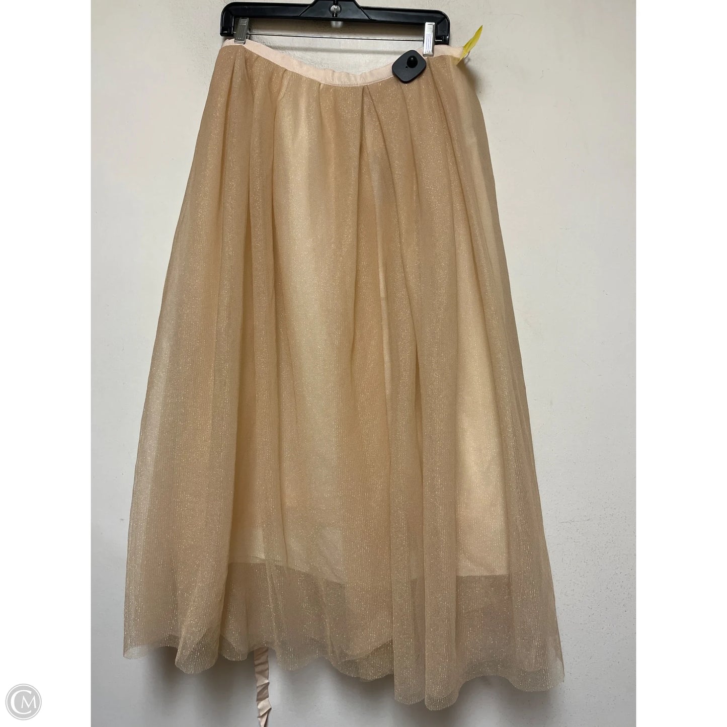 Skirt Midi By J. Crew In Gold, Size: 12