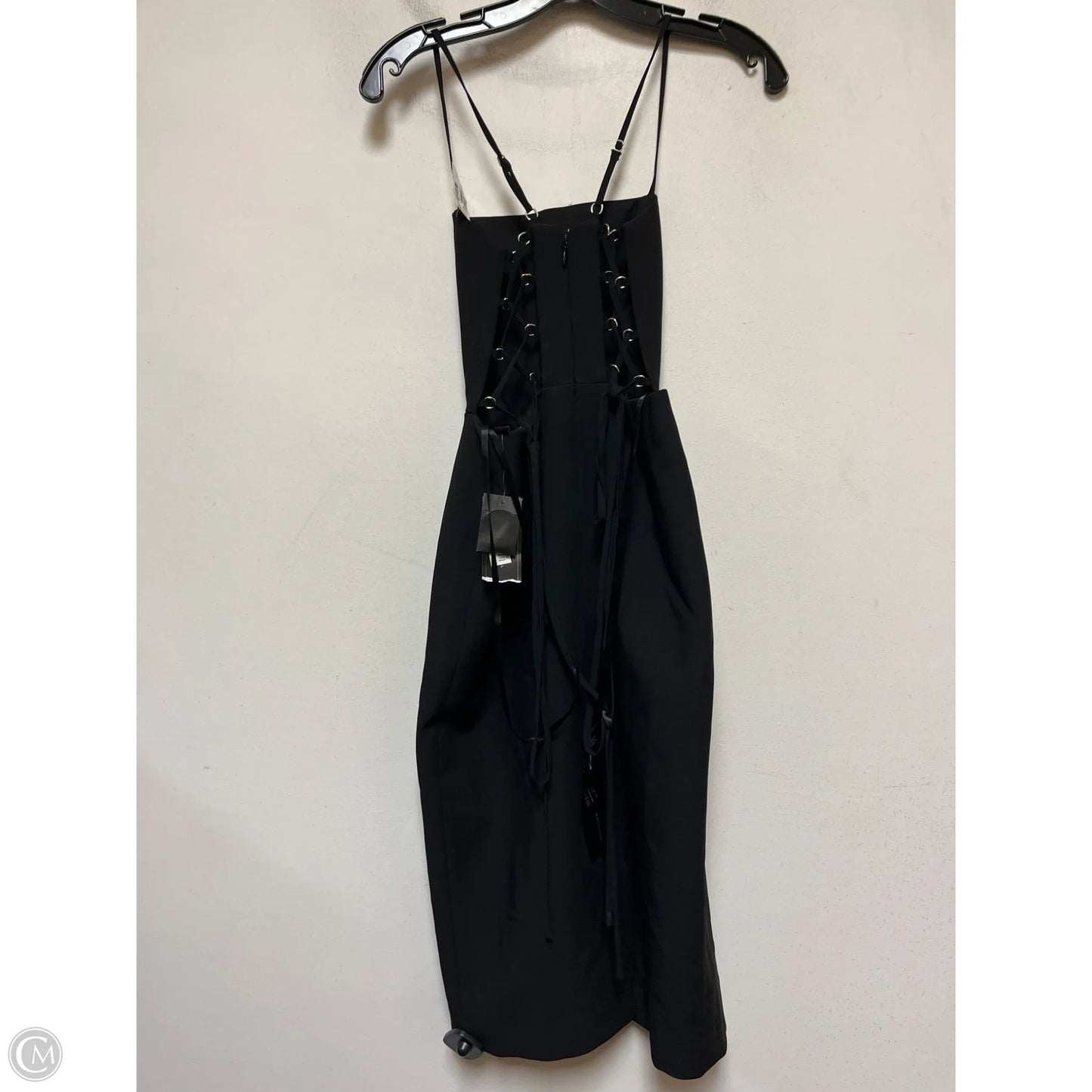 Dress Casual Midi By Bcbg In Black, Size: Xs