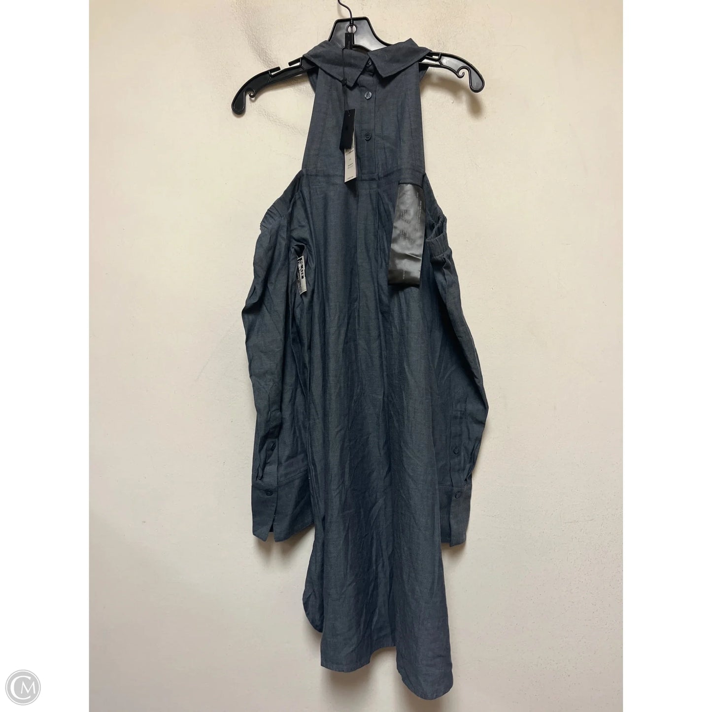 Dress Casual Short By Bcbg In Blue, Size: L