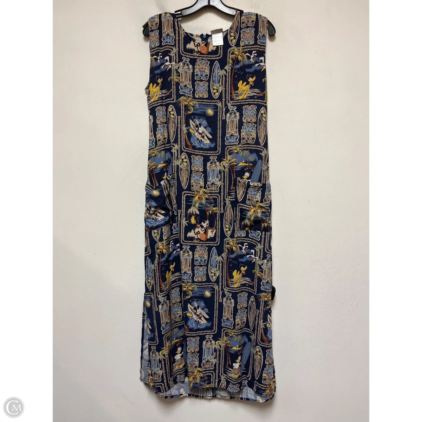 Dress Casual Midi By Disney Store In Navy, Size: M