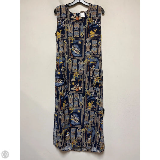 Dress Casual Midi By Disney Store In Navy, Size: M