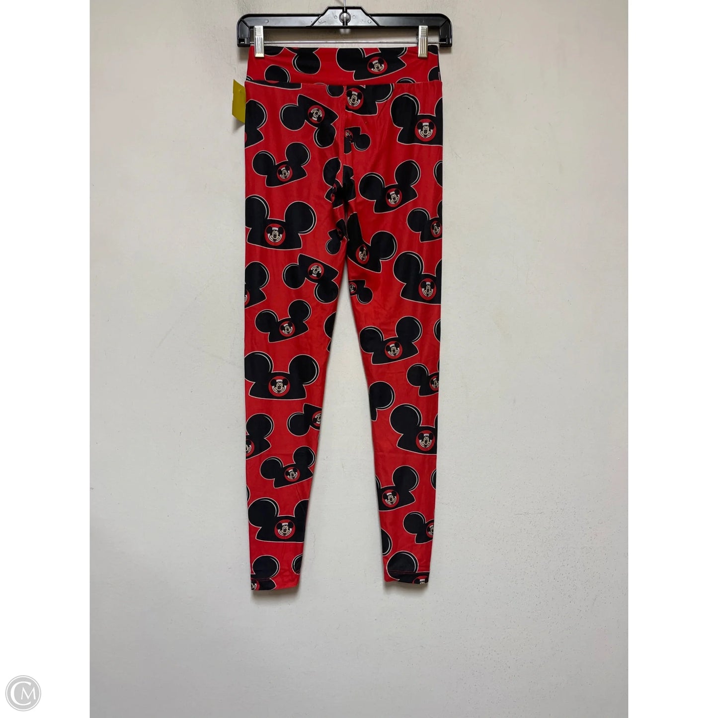 Pants Leggings By Disney Store In Black & Red, Size: Xs