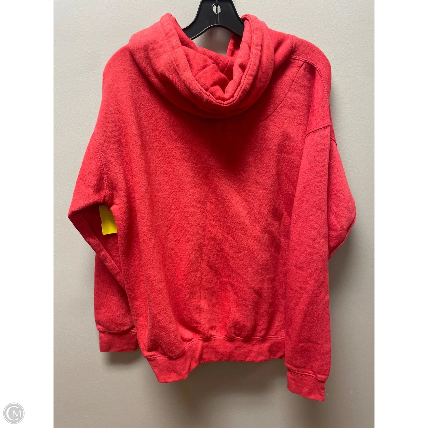 Sweatshirt Hoodie By Clothes Mentor In Red, Size: M