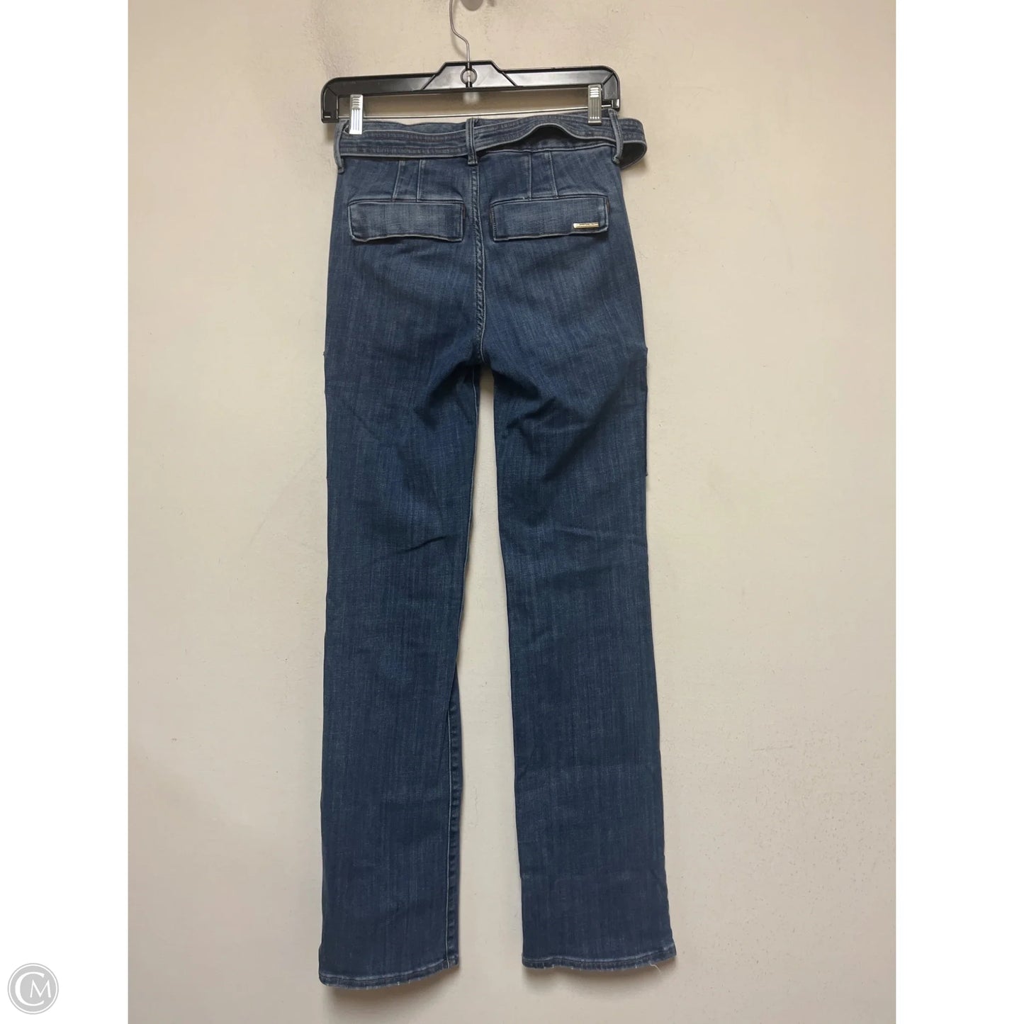 Jeans Straight By White House Black Market In Blue Denim, Size: 0