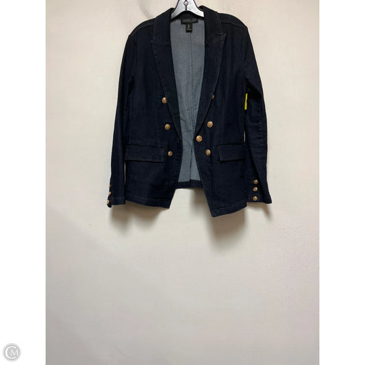 Jacket Denim By Rachel Zoe In Blue Denim, Size: L