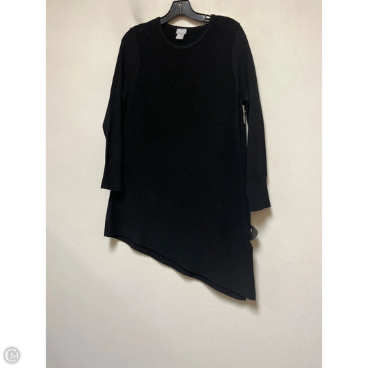 Sweater By Chicos In Black, Size: M