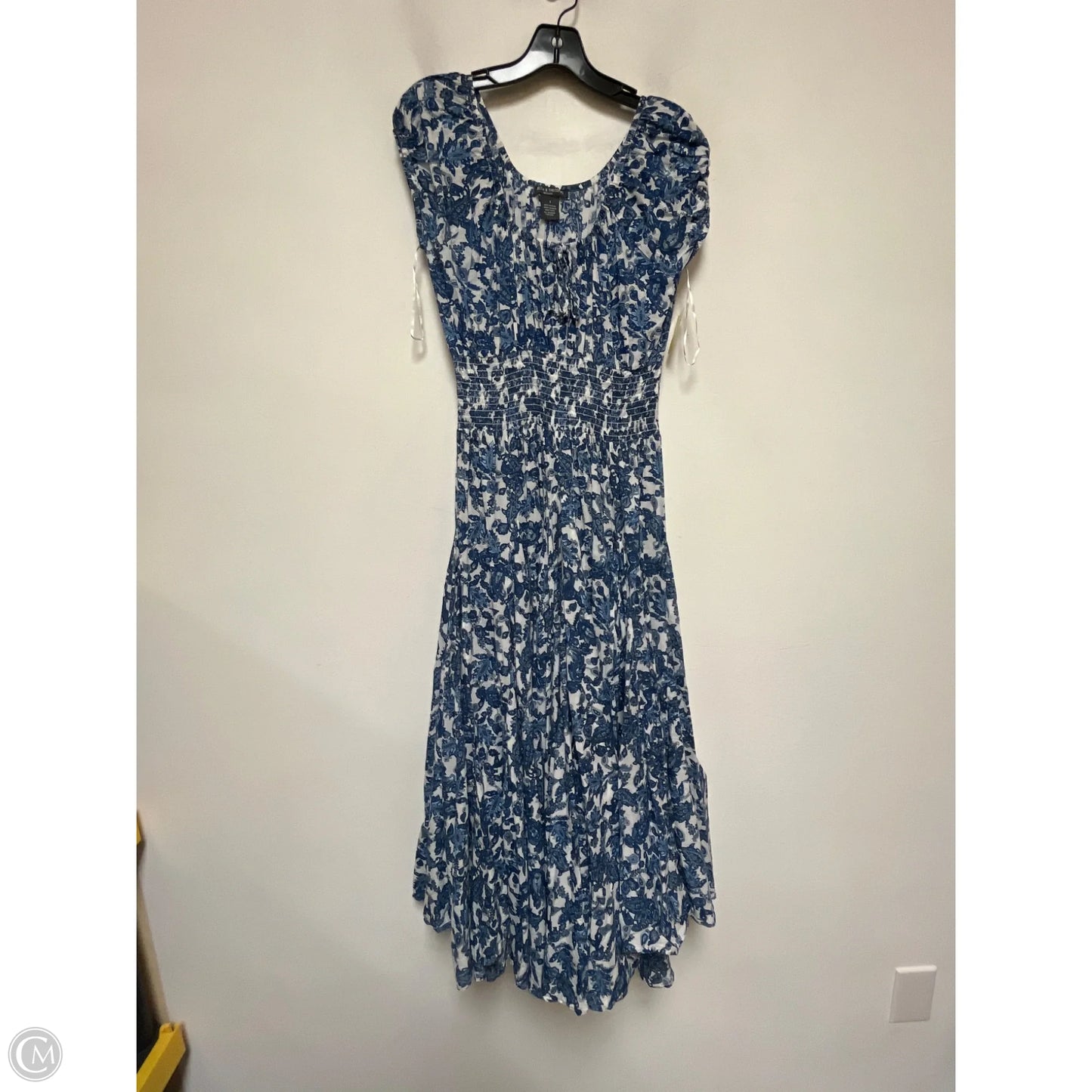 Dress Casual Maxi By Chelsea And Theodore In Blue, Size: S