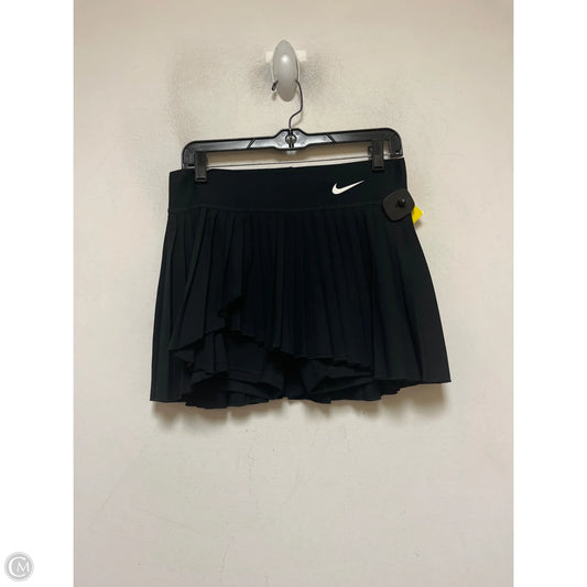 Athletic Skirt By Nike In Black, Size: M