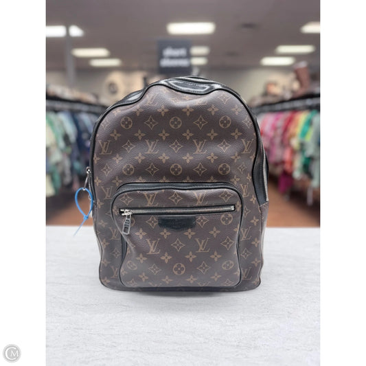 Backpack Luxury Designer By Louis Vuitton, Size: Large