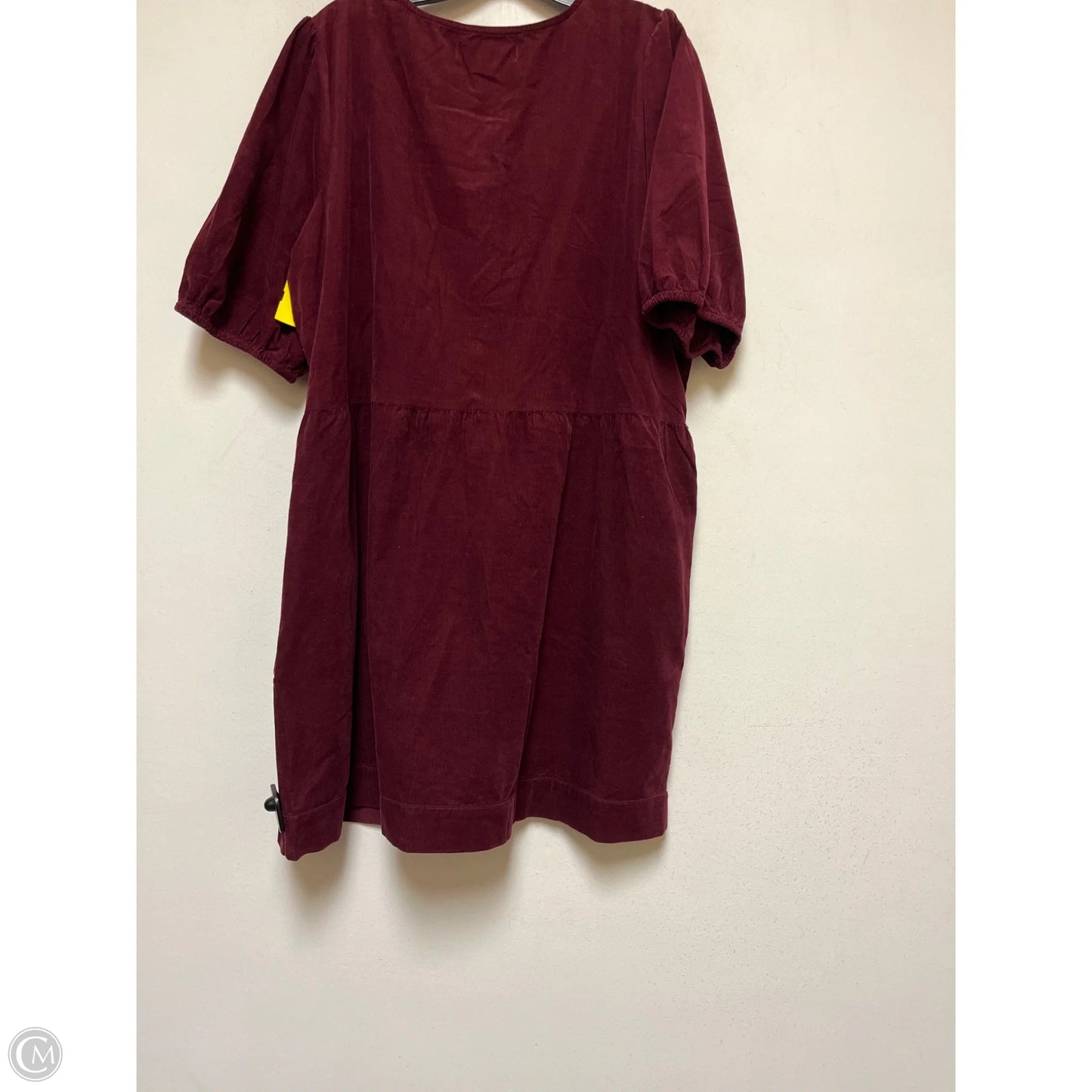 Dress Casual Short By Loft In Maroon, Size: Xl