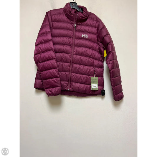 Jacket Puffer & Quilted By Rei In Purple, Size: L