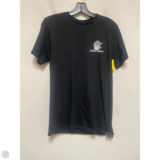 Top Short Sleeve Basic By Clothes Mentor In Black, Size: S