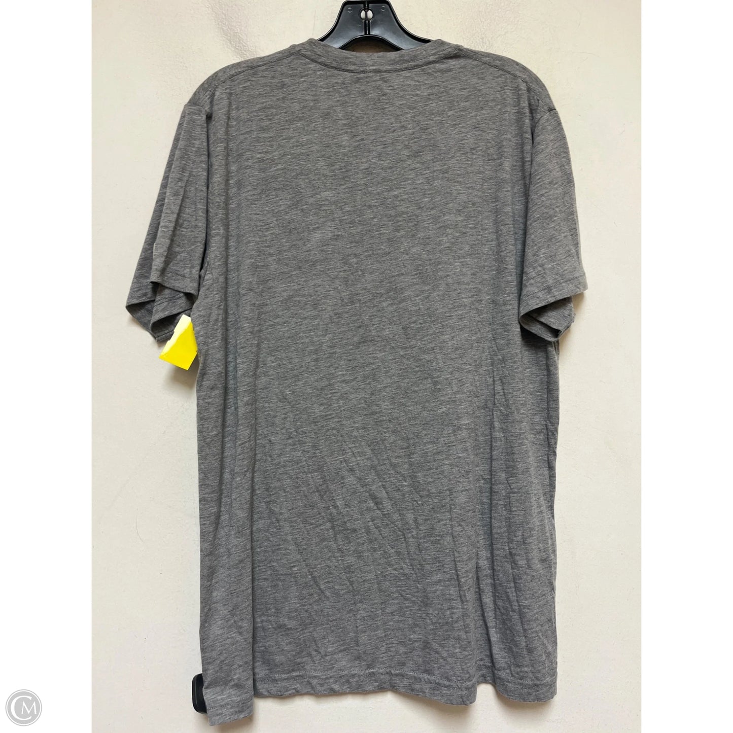 Top Short Sleeve Basic By Homage In Grey, Size: L