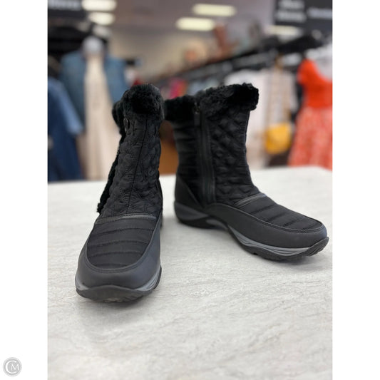 Boots Snow By Easy Spirit In Black, Size: 6.5